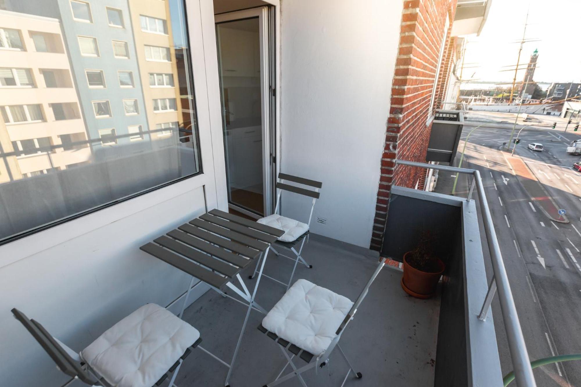 Koje Neun I Apartment Im Zentrum Mit Hafenblick Bremerhaven Eksteriør billede